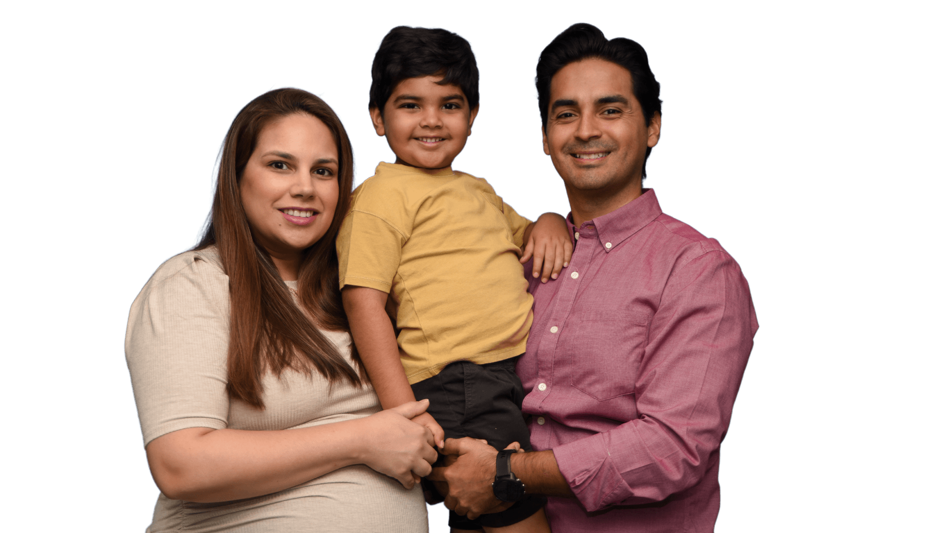 Parents and child